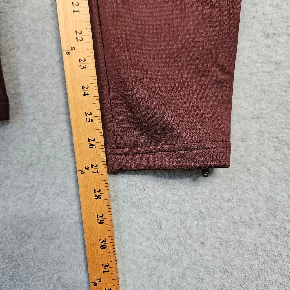 Nike Stride Dri-FIT Knit Mens Sz Small Running Pants Burgundy HV4546-652 New